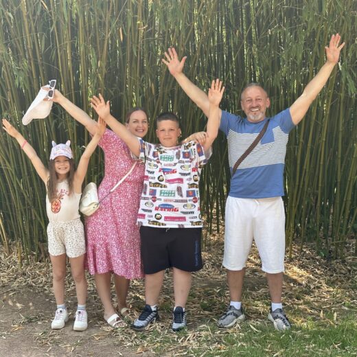 bambusglueck Ernes Muhovic und Familie